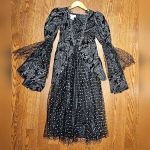 Chasing Fireflies Dark Princess Witch costume - like new!